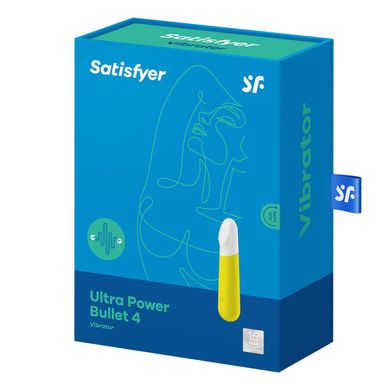 Віброкуля перезарядна Satisfyer Ultra Power Bullet 4 Yellow зображення