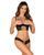 Откровенный комплект с доступом Obsessive Roxelia 2-pcs crotchless set, размер XS/S картинка