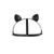 Кошачьи ушки Bijoux Indiscrets MAZE - Cat Ears Headpiece Black, Чёрные картинка
