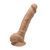Фаллоимитатор на присоске SilexD Tomas Caramel (MODEL 1 size 9in), диаметр 4,9 см картинка