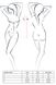 Монокіні червоне з ромбовою вставкою з мережива Passion ADARA BODY S/M картинка 3