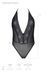Боді з відкритою спиною Passion ECO DROSERA BODY black, розмір L/XL картинка 5