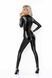 Комбинезон под латекс на молнии Noir Handmade F293 Powerwetlook catsuit with front zipper, размер XXL картинка 2