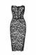 Мереживна сукня без бретелей на шнурівці Noir Handmade F301 Catalyst lace up midi dress, розмір S картинка 3