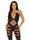 Бодистокинг с открытым доступом Leg Avenue Illusion halter bodystocking Black O/S картинка 3