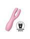 Клиторальный вибратор с тремя пальчиками Satisfyer Threesome 3 Pink картинка 1