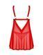 Бебі-дол з мереживом та трусики Obsessive Elianes babydoll & thong, розмір XS/S картинка 4