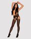 Чулки с поясом и леопардовым принтом Obsessive Garter stockings S817, размер S/M/L картинка 5