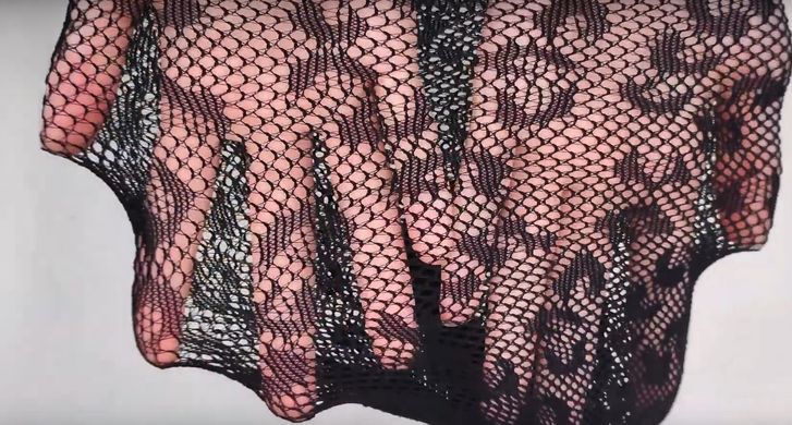 Панчохи з поясом та леопардовим принтом Obsessive Garter stockings S817, розмір S/M/L зображення