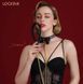 Поводок с ошейником LOCKINK SEVANDA Love Heart Butterfly Leather Collar Set Black картинка 11