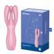 Клиторальный вибратор с тремя пальчиками Satisfyer Threesome 3 Pink картинка 2
