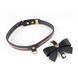 Поводок с ошейником LOCKINK SEVANDA Love Heart Butterfly Leather Collar Set Black картинка 4