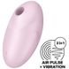 Вакуумний стимулятор із вібрацією Satisfyer Vulva Lover 3 Pink картинка 1
