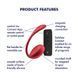 Смарт - віброяйце Satisfyer Shiny Petal Connect App (діаметр 3,9 см) картинка 5