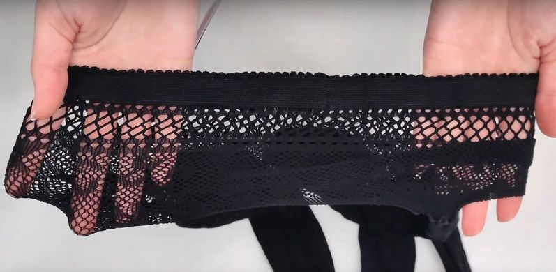 Чулки с поясом и леопардовым принтом Obsessive Garter stockings S817, размер S/M/L картинка