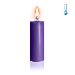БДСМ свеча низкотемпературная восковая Art of Sex размер S, фиолетовая (10x3,5 см)  картинка
