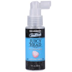 Зволожуючий оральний спрей Doc Johnson GoodHead Juicy Head Dry Mouth Spray Cotton Candy, солодка вата (59 мл) зображення