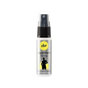 Пролонгуючий гель для чоловіків з екстрактом імбиру pjur Superhero Strong Spray (20 мл) зображення