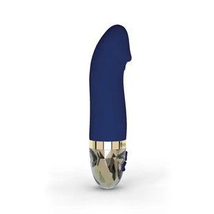 Вібратор для точки G Mystim Real Deal Neil Blue (діаметр 3,6 см) зображення
