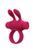 Ерекційне віброкільце зі знімною віброкулею та вушками S Pleasures Premium Rabbit Ring Rose зображення