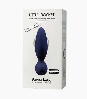 Анальна вібропробка Adrien Lastic Little Rocket (діаметр 3,5 см, soft-touch) зображення