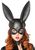 Пластикова маска кролика Leg Avenue Masquerade Rabbit Mask Black зображення