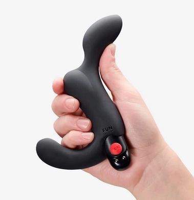 Масажер простати зі знімною віброкулею Fun Factory DUKE black (діаметр 3,5 см) зображення