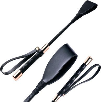 Шкіряна ляскалка з петлею для руки Master Series Stallion Riding Crop зображення