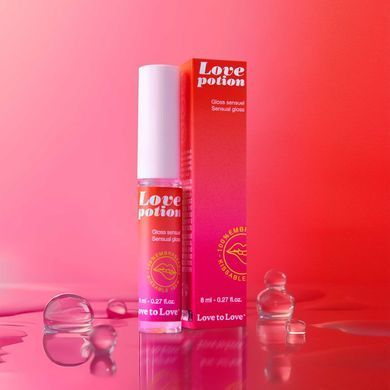 Стимулювальний блиск для губ Love To Love Love Potion Gloss Sensuel (8 мл) зображення