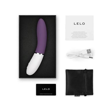 Смарт вибратор для точки G LELO Liv 3 Plum (диаметр 4,2 см) картинка