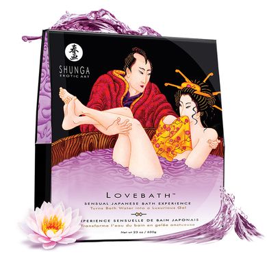 Гель для ванни Shunga LOVEBATH Sensual Lotus, лотос (650 гр) зображення