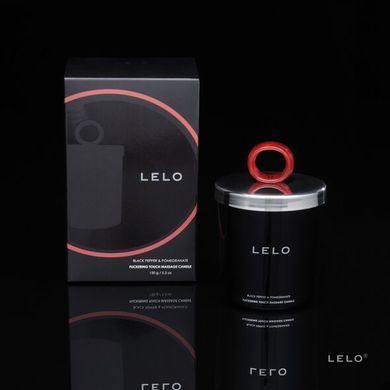 Масажна свічка LELO Massage Candle Black Pepper & Pomegranate, перець та гранат (150 г) зображення