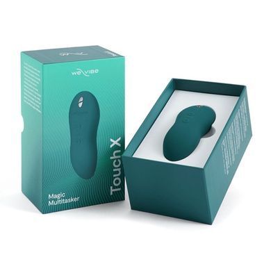 Потужний міні-вібромасажер We-Vibe Touch X Green Velvet зображення