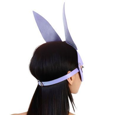Шкіряна маска зайчика Art of Sex Bunny mask, колір Лавандовий зображення