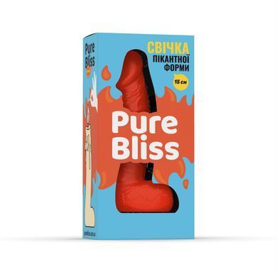 Свеча в виде члена Pure Bliss MINI Orange (длина 15 см) картинка