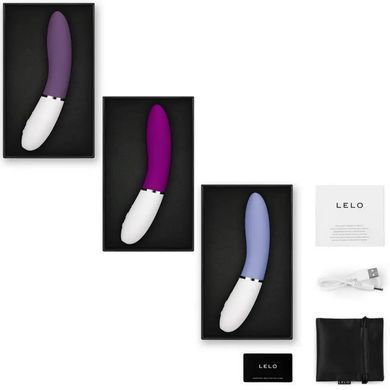 Смарт вибратор для точки G LELO Liv 3 Plum (диаметр 4,2 см) картинка