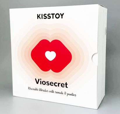 Вібратор у трусики + пояс для фіксації та пульт ДК KISSTOY Viosecret зображення