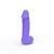 Крафтове мило-член з присоскою натуральне Чистий Кайф MEDIUM Violet (висота 15 см) зображення