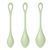 Набір йоні намистин Satisfyer Yoni Power 2 Light Green (діаметр 2-2,5-3 см, вага 22-44-73 г) зображення