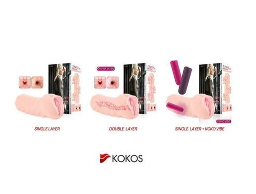 Мастурбатор вагина с вибрацией Kokos Elegance 007 Vibe картинка