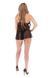 Очаровательная рубашка + трусики Passion ECO KERRIA CHEMISE black, размер L/XL картинка 10