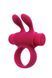 Эрекционное виброкольцо со съемной вибропулей и ушками S Pleasures Premium Rabbit Ring Rose картинка
