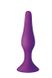 Анальна пробка на присосці MAI Attraction Toys №33 Purple (діаметр 3 см, довжина 11,5 см) картинка 1