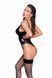 Боди под кожу Noir Handmade F244 Powerwetlook body with high cut bottom hem, размер S картинка 5