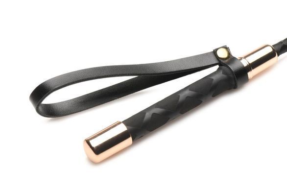 Шкіряна ляскалка з петлею для руки Master Series Stallion Riding Crop зображення