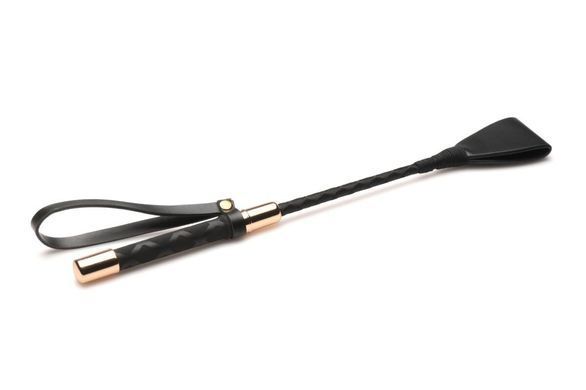 Шкіряна ляскалка з петлею для руки Master Series Stallion Riding Crop зображення