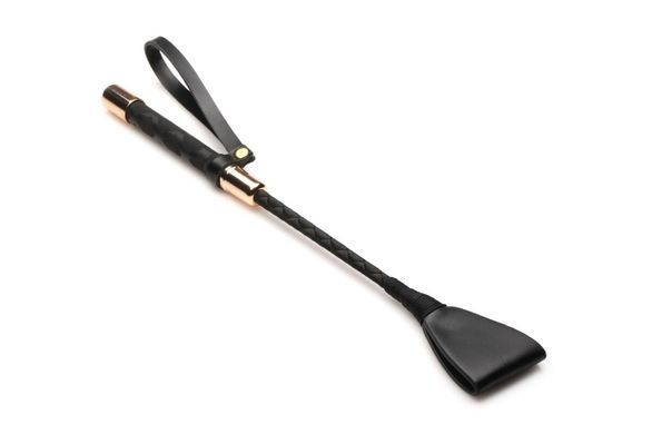 Шкіряна ляскалка з петлею для руки Master Series Stallion Riding Crop зображення