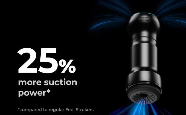 Мастурбатор Kiiroo Feel Pocket зі всмоктувальною інтерактивною насадкою PowerBlow Combo Set зображення