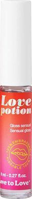 Стимулювальний блиск для губ Love To Love Love Potion Gloss Sensuel (8 мл) зображення
