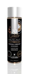 Оральна змазка JO GELATO Hazelnut Espresso (горіховий еспресо) 120 мл зображення